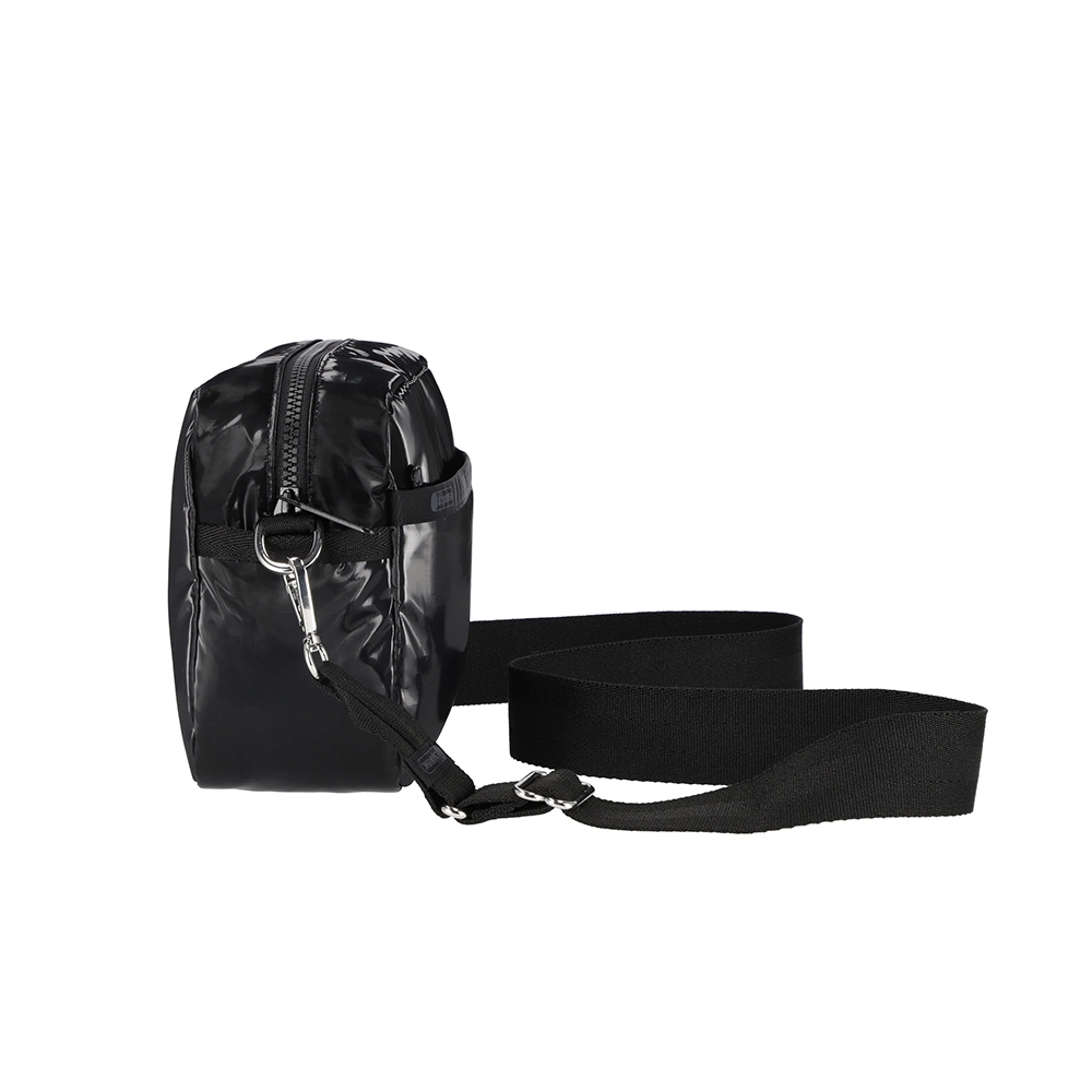 |快速出貨|Lesportsac Deluxe Crossbody 拉鍊斜背包 送禮首選-閃耀黑, , large