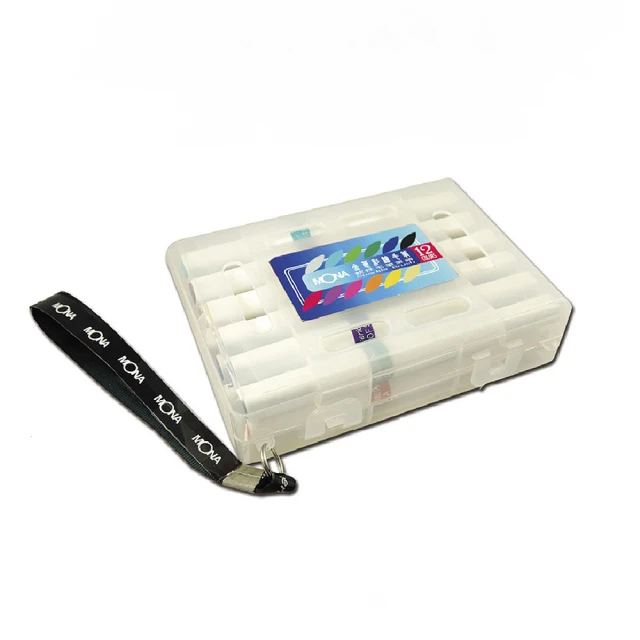 【MBS 萬事捷】金蔥彩繪毛筆 12色組 /組 4497-12, , large