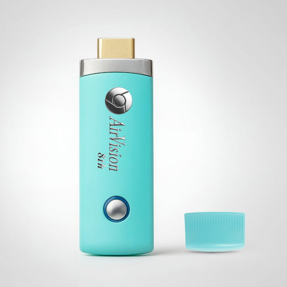 【八代AirVision】晶瑩視界HDMI無線影音鏡像器(附4大好禮) (青翠色), , large