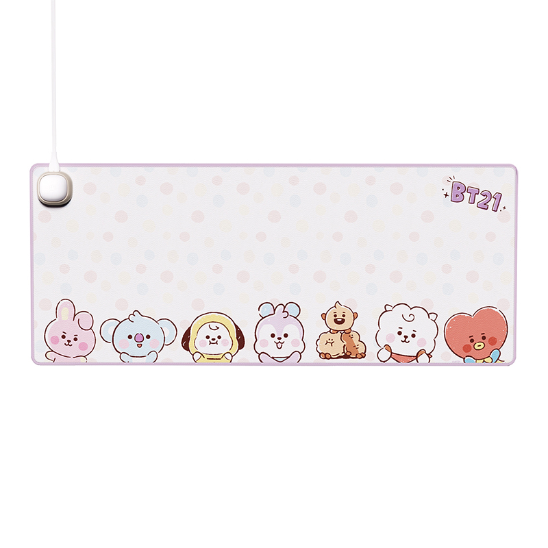 YOUPIN 向物BT21多功能暖桌墊 DSHJ-S-2108 (繽紛拍拍), , large