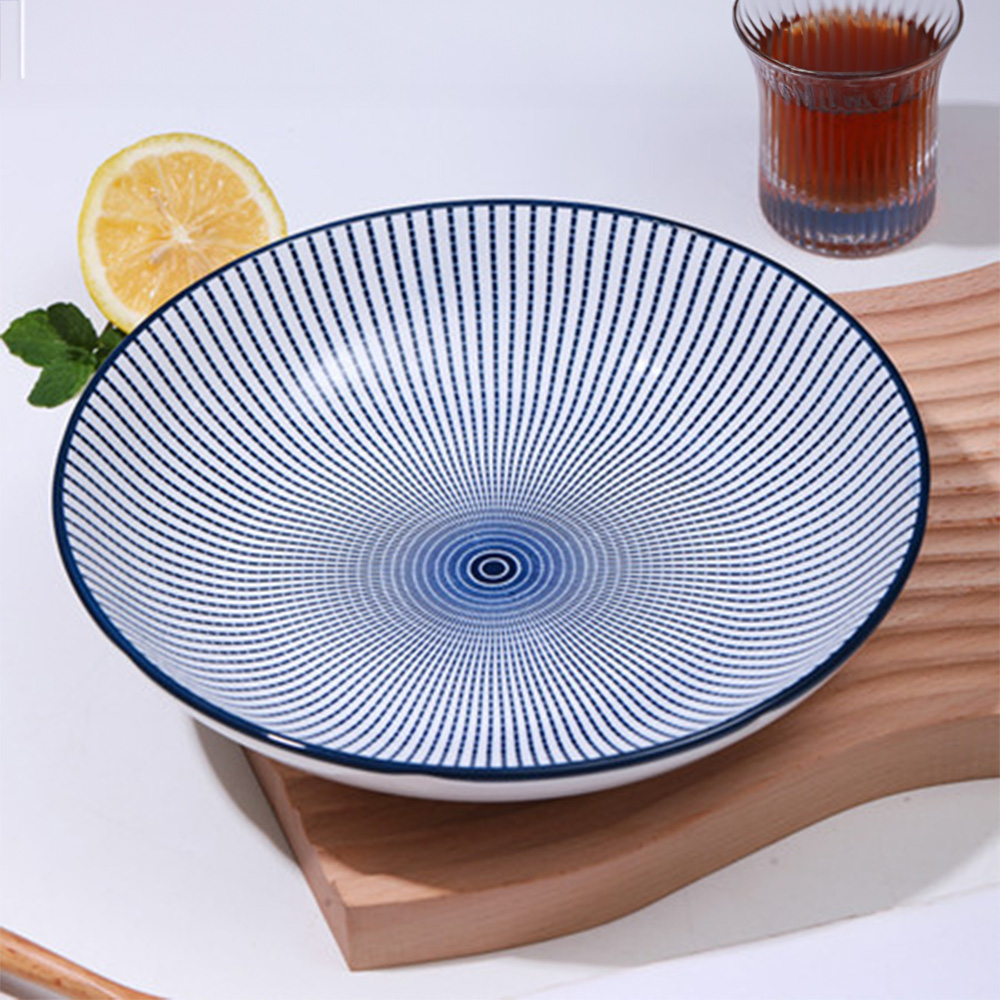 8-inch deep plates, , large