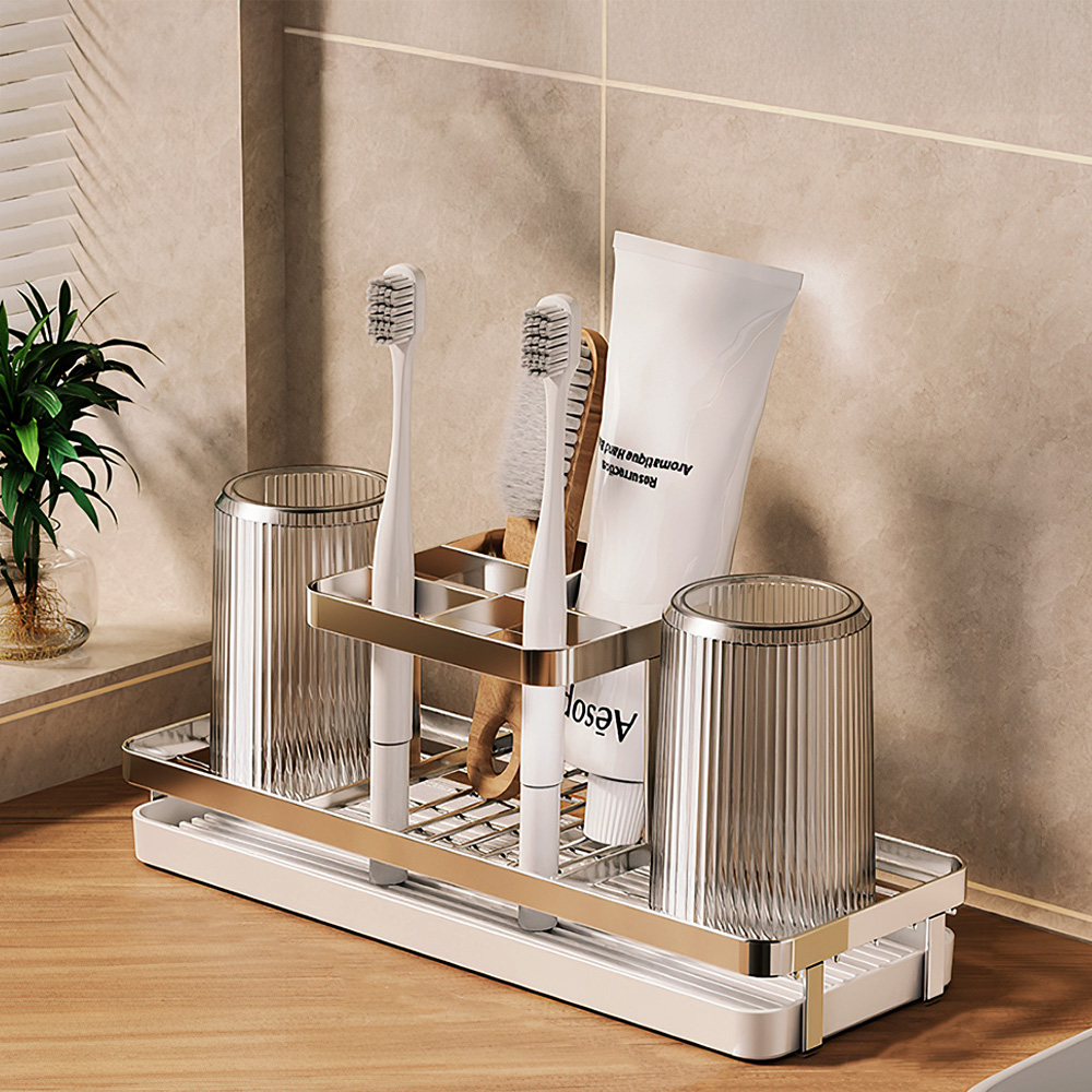 【上手家居】不鏽鋼電動牙刷架 不鏽鋼原色(浴室收納/牙刷置物架/牙刷收納/牙刷收納架), , large