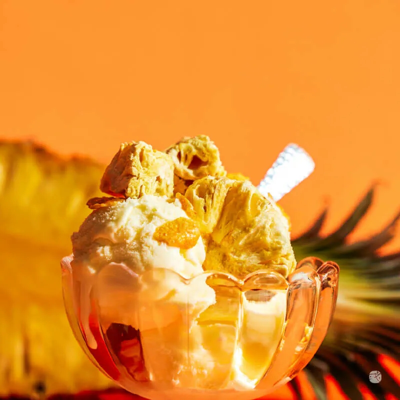 [OR Veggie]Freeze Dried . Pineapple Chips, , large