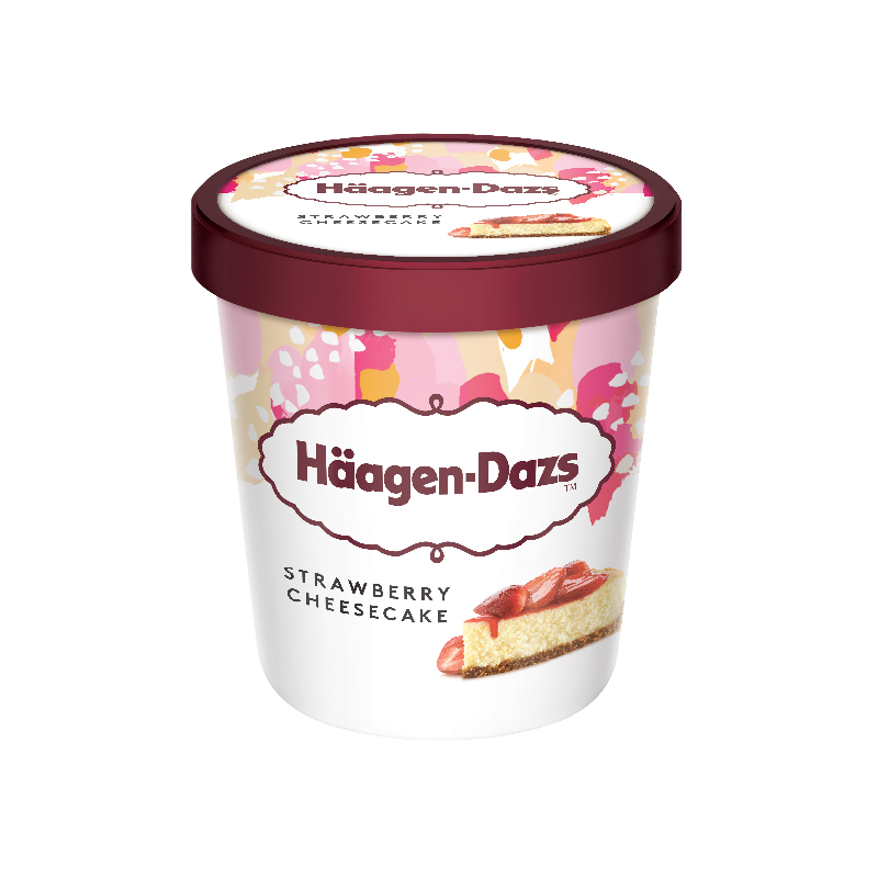 哈根達斯草莓起司蛋糕冰淇淋