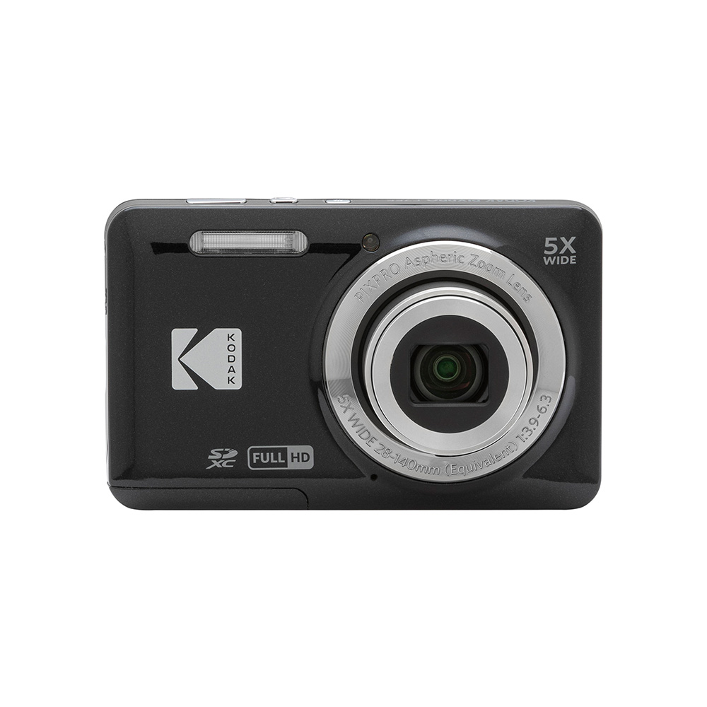 [KODAK] PIXPRO FZ55 數位相機-黑 公司貨+64G柯達記憶卡, , large