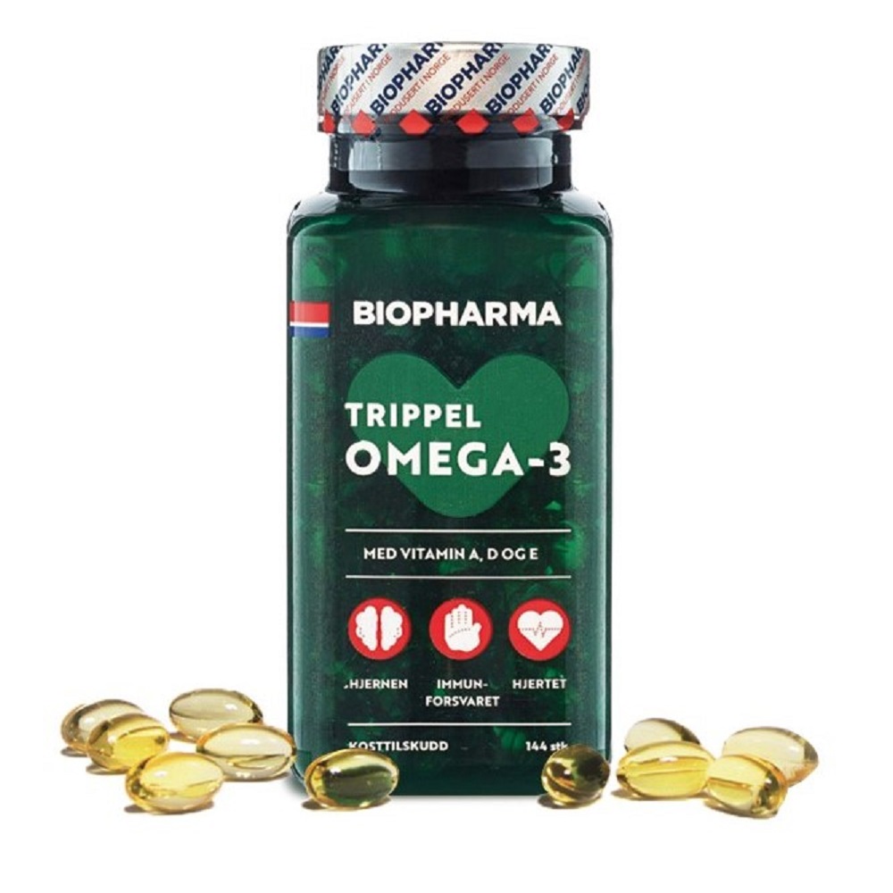 挪威北極熊三倍濃縮 Omega-3 魚油膠囊二瓶, , large