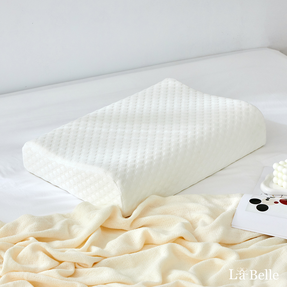 【Great Living 格蕾寢飾】義大利La Belle 舒眠人體弓型 支撐釋壓枕頭 60x40cm, , large