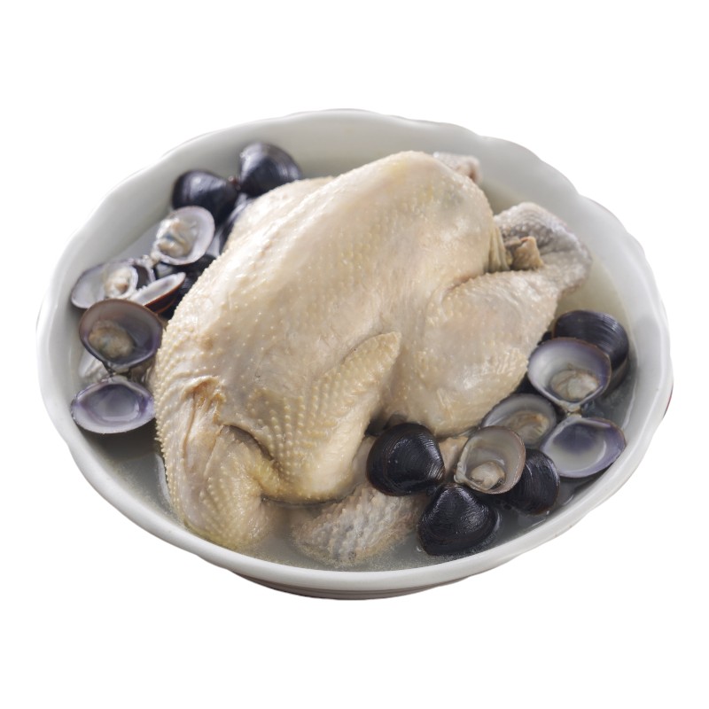 Black Clam Stewed Chicken Soup, , large