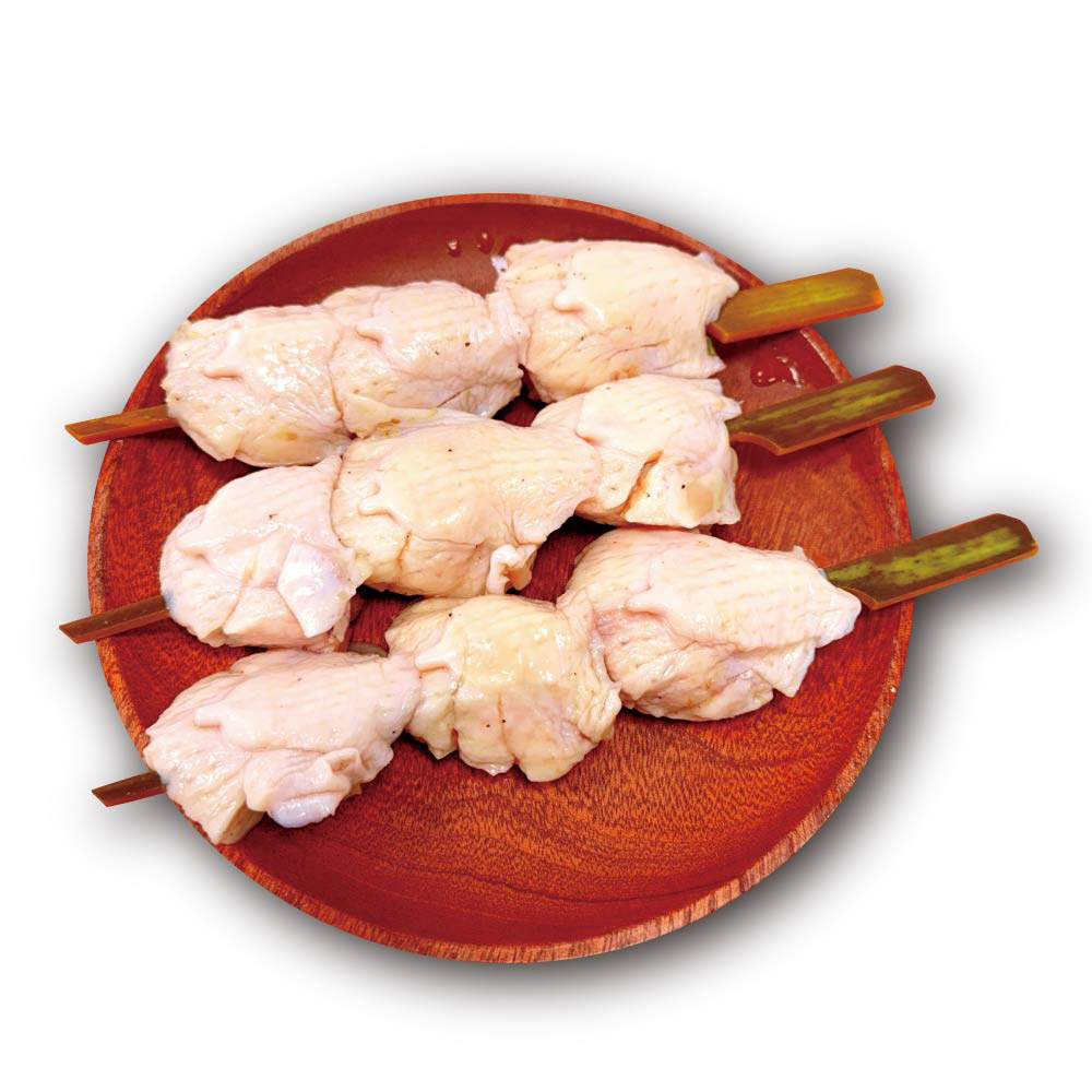 約克街肉舖 七里香燒烤串3串(45g+-10%/串/3串1包)_任選, , large