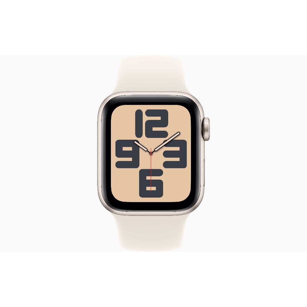 Apple Watch SE GPS MXEF3TA/A 40mm 星光鋁/星光運動錶帶-S/M _ 台灣公司貨 +贈, , large