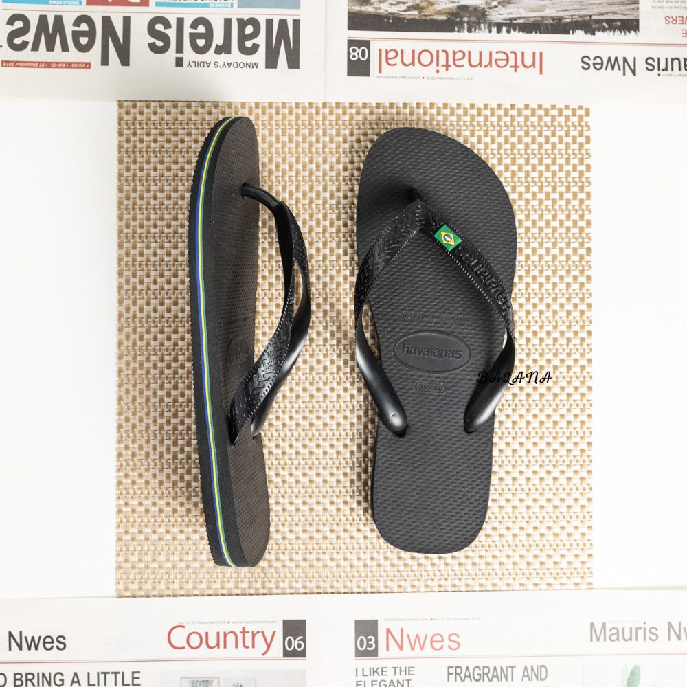 【好評最多】 [巴拉娜巴西人字拖專賣店]中壢實體店面 Havaianas哈瓦仕 夾腳拖/人字拖鞋 BRASIL 沙灘 海灘 海邊 男款 熱銷款, , large