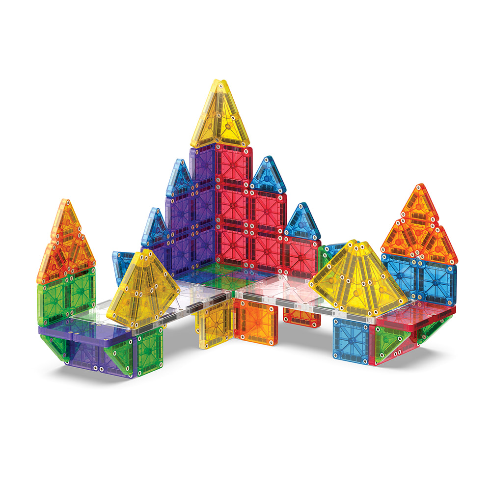 Magna-Tiles microMAGS磁力片-70片豪華套組, , large