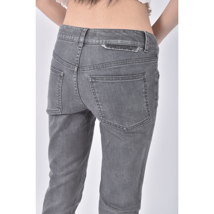 (XL) stella mccartney丹寧牛仔質感棉質灰色長褲二手衣, , large