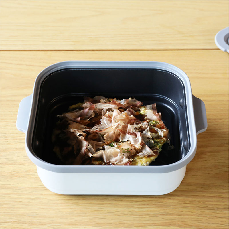 【CB JAPAN】copan系列 微波爐專用方形雙面烤盤, , large