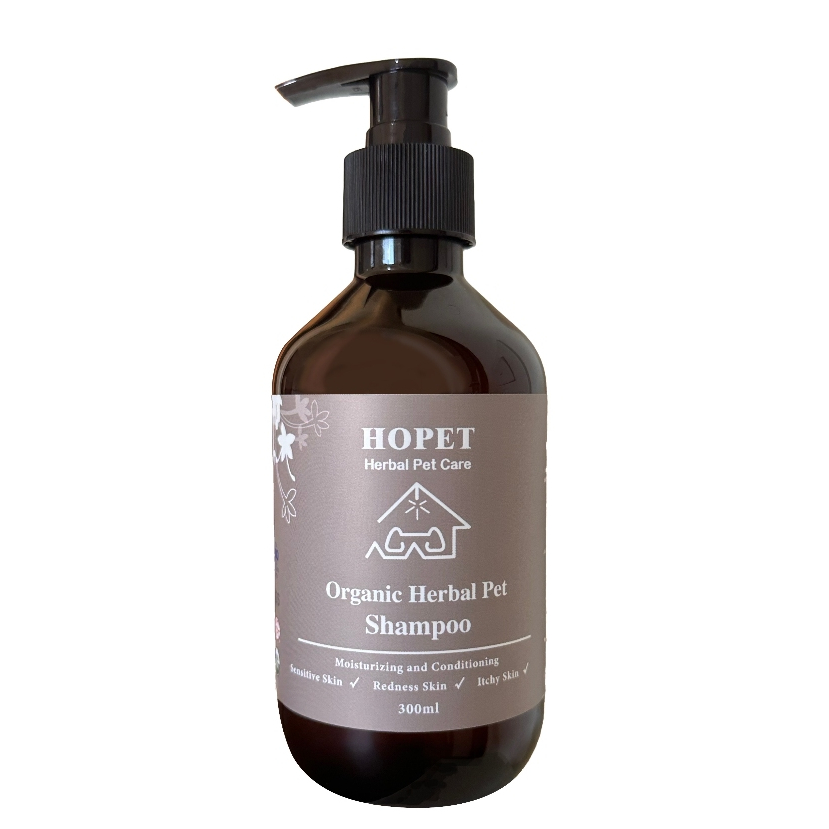 [HOPET] Organic plant extract pet shampoo moisturizing silk, , large