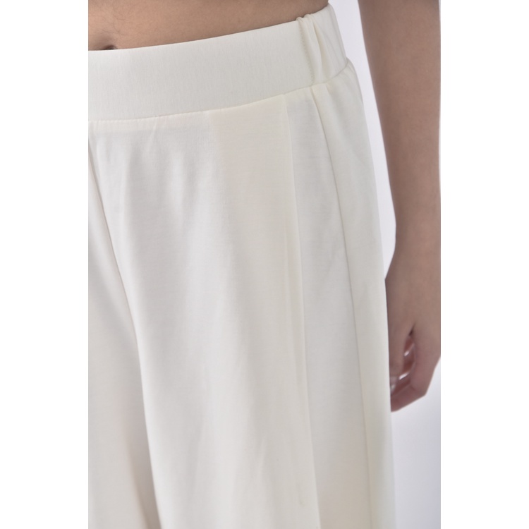 (S) giordano ladies高腰質感白色長褲二手衣, , large