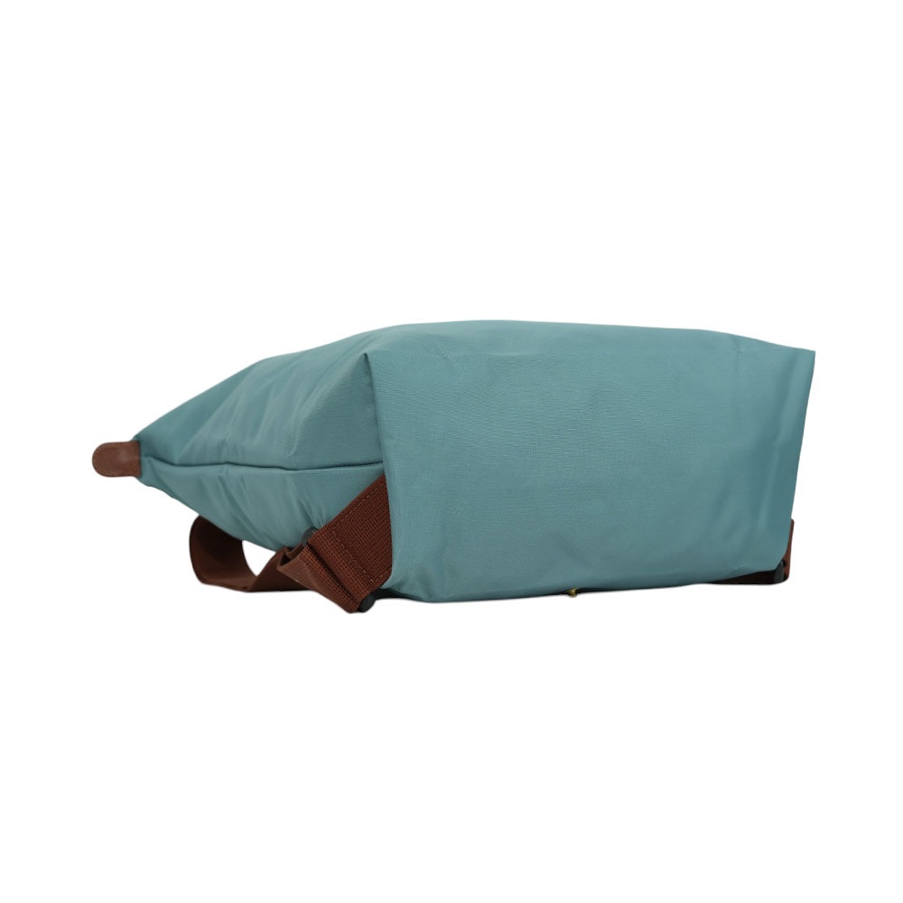 LONGCHAMP Le Pliage Original M 再生帆布中型折疊後背包/尤加利色, , large
