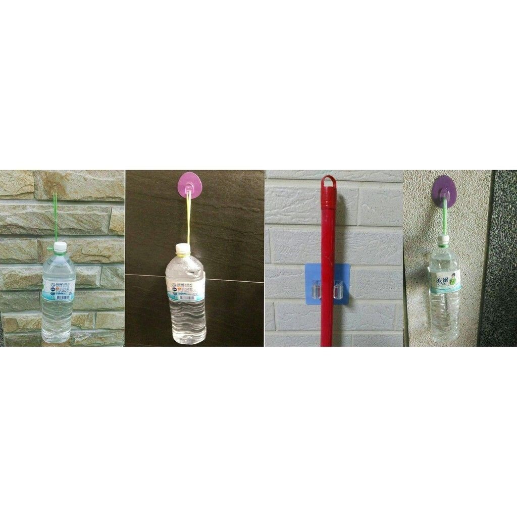 [熊好貼國際]長壓克力平台架置物架(特價）免運 粗糙紋路牆面(超黏貼)可貼 無痕掛勾 掛鉤 浴室平台 舒適家舒適你家, , large