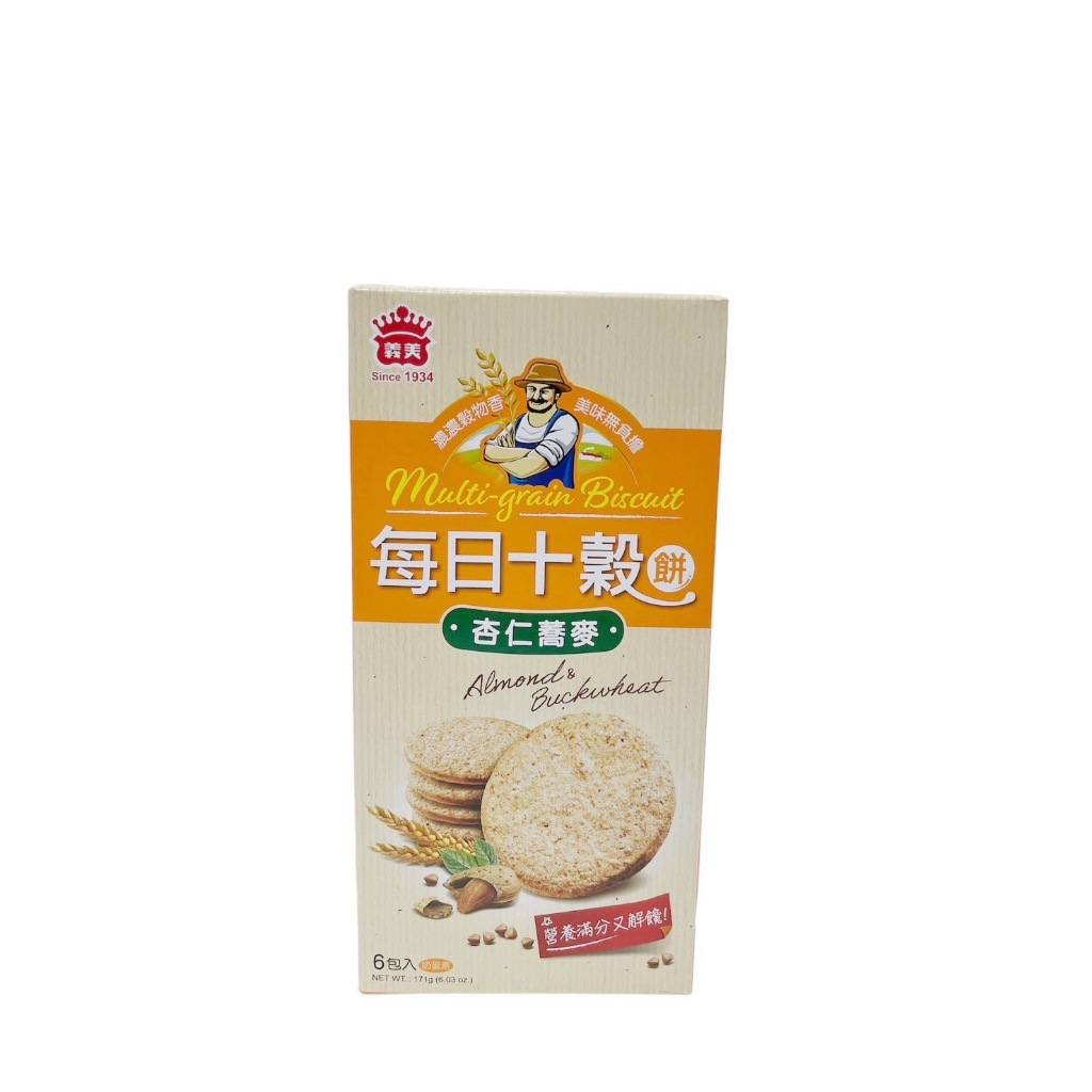 I-MEI Multi-grain biscuit(almond and buckwheat), , large