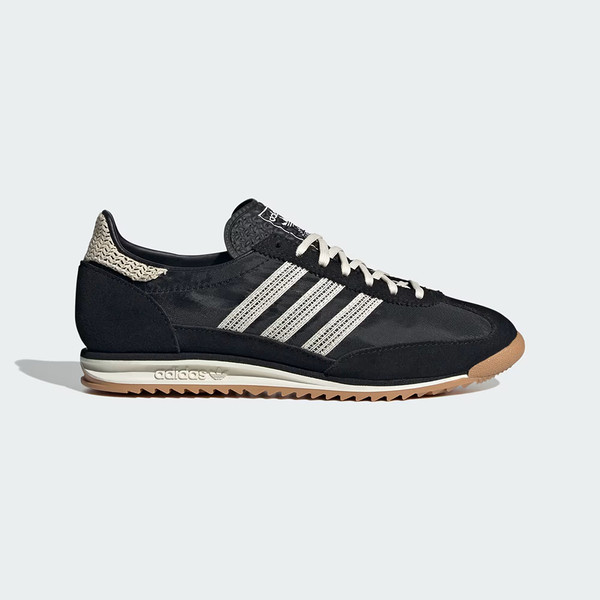 Kixpress-Adidas SL 72 OG W 女 運動休閒鞋 德訓鞋 復古鞋 麂皮 穿搭 黑 [JI2745], , large
