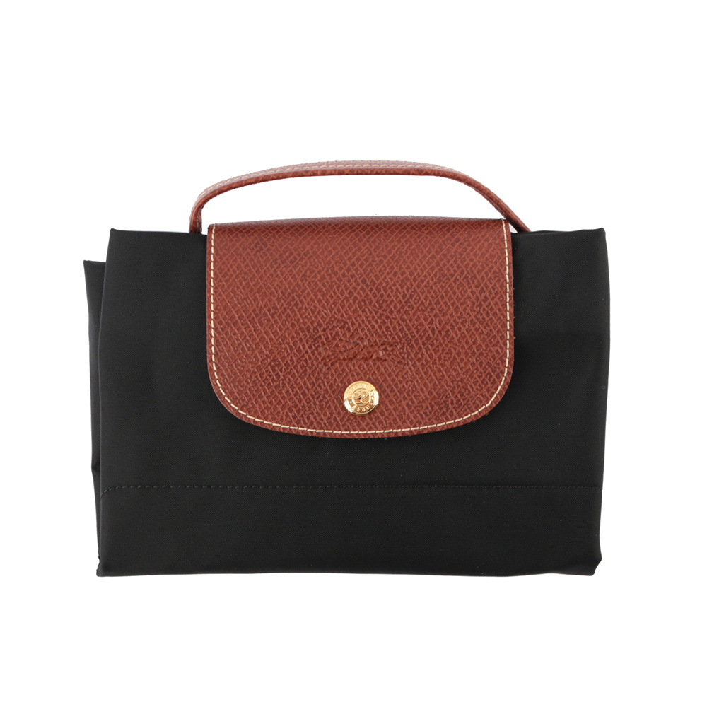 LONGCHAMP S號 LE PLIAGE手提公事包/黑色, , large