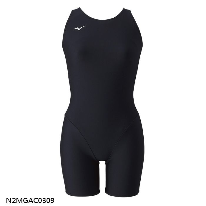 [秉宸] MIZUNO SWIM BASIC 女連身四角泳裝 成人女 泳裝 游泳 N2MGAC03 24FW, , large