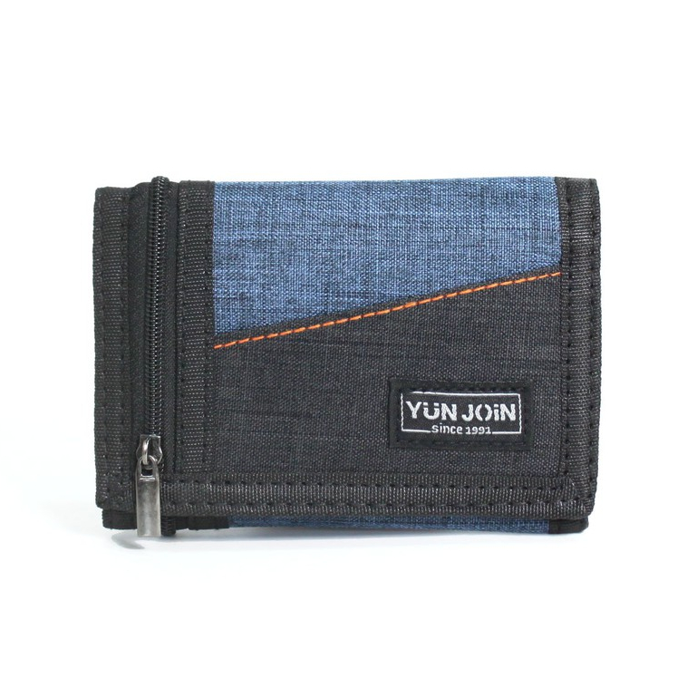 【YUN JOIN】 Horizontal tri-fold short folder, , large