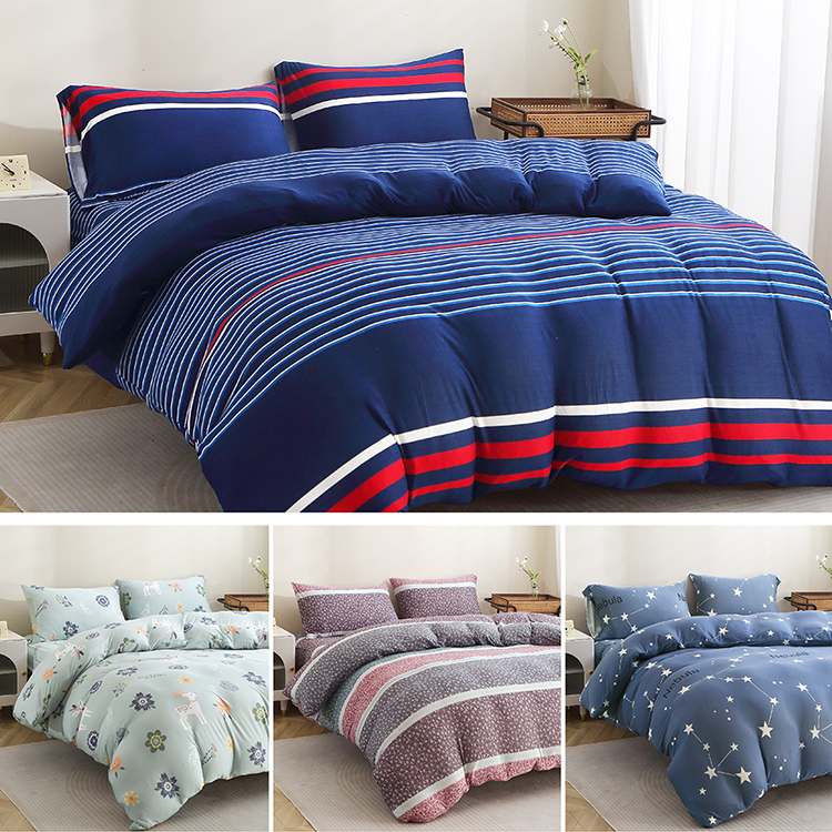 大和針織抗菌雙人加大床包兩用被組