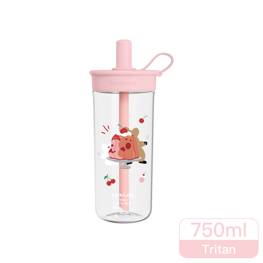 樂扣樂扣嚼對FUN飲吸管杯750ml, , large