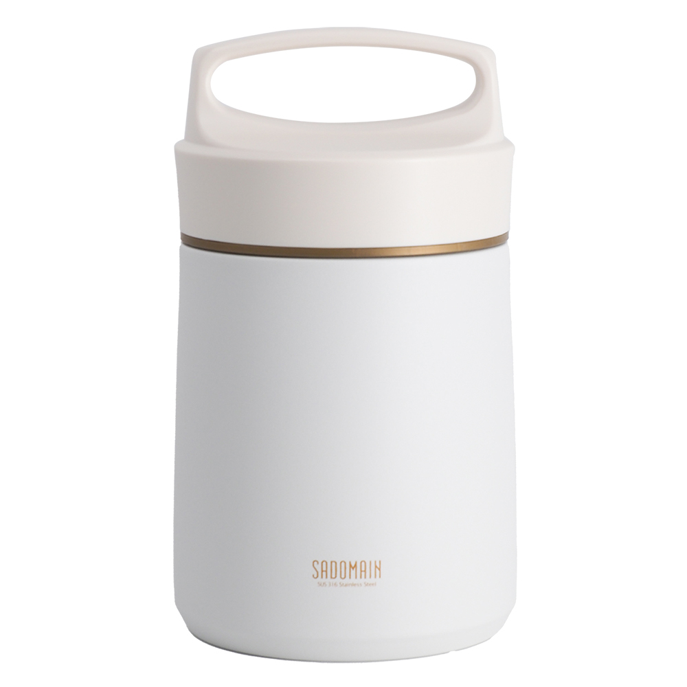 仙德曼雙層316不鏽鋼真空提鍋-1.5L-純淨白-1組, , large