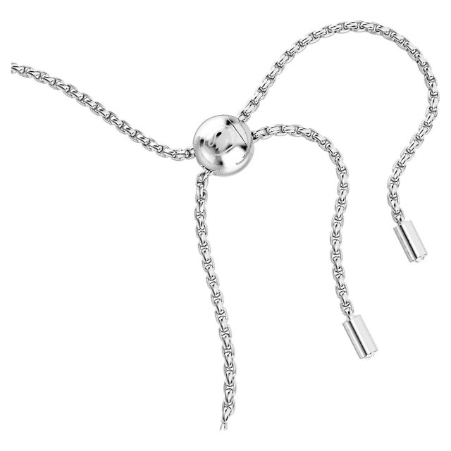 SWAROVSKI 施華洛世奇 Matrix Tennis 圓形水晶 可調節式手鍊(5677813), , large