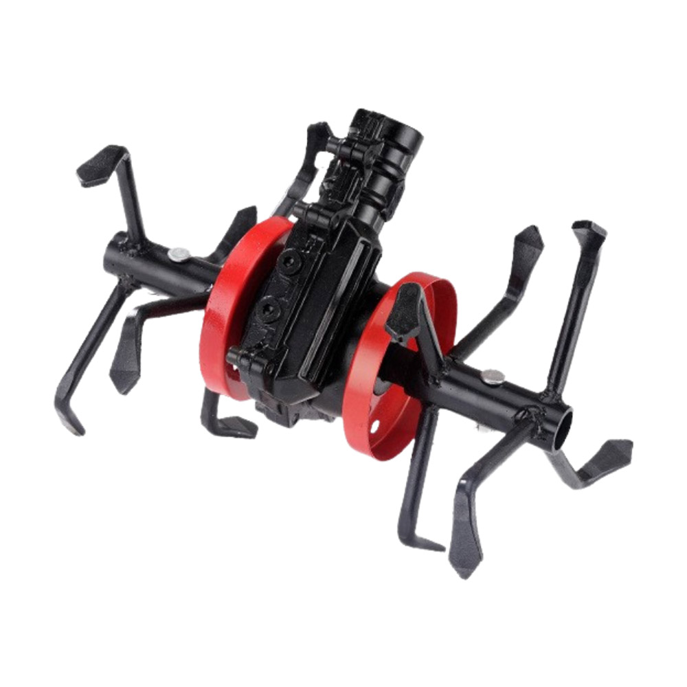 小型鬆土機配件-新款六爪深耕輪28x9齒, , large