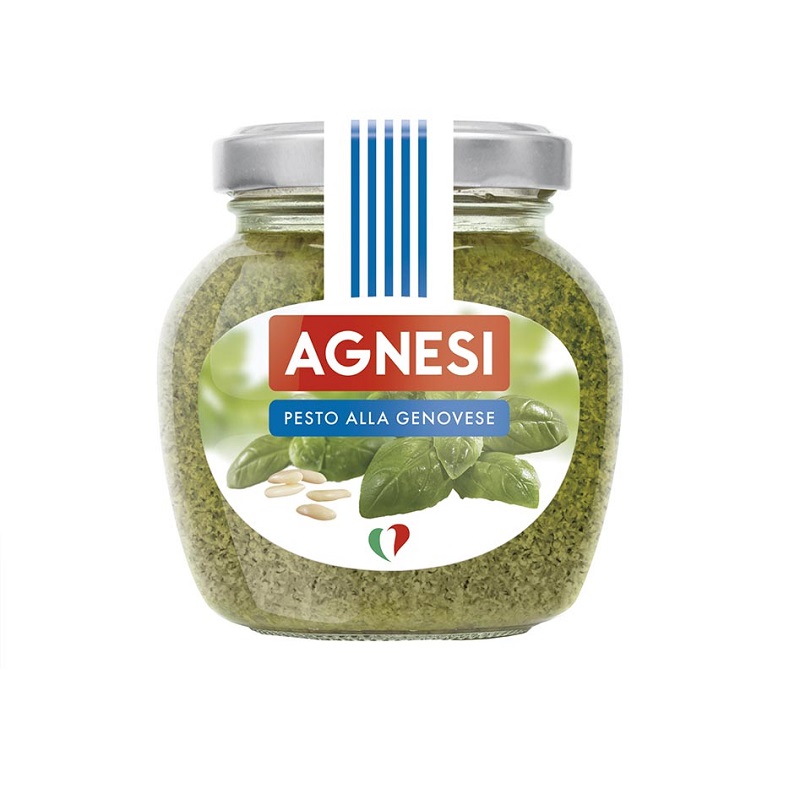 Agnesi義式蒜香義大利麵醬185g, , large