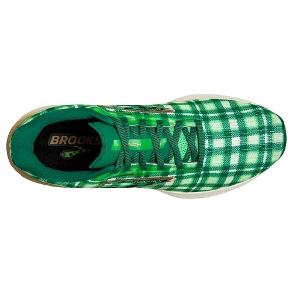 Brooks Launch 10 男 慢跑鞋 路跑 Lucky幸運草限定款 推進加速象限 綠 [1104091D344], , large