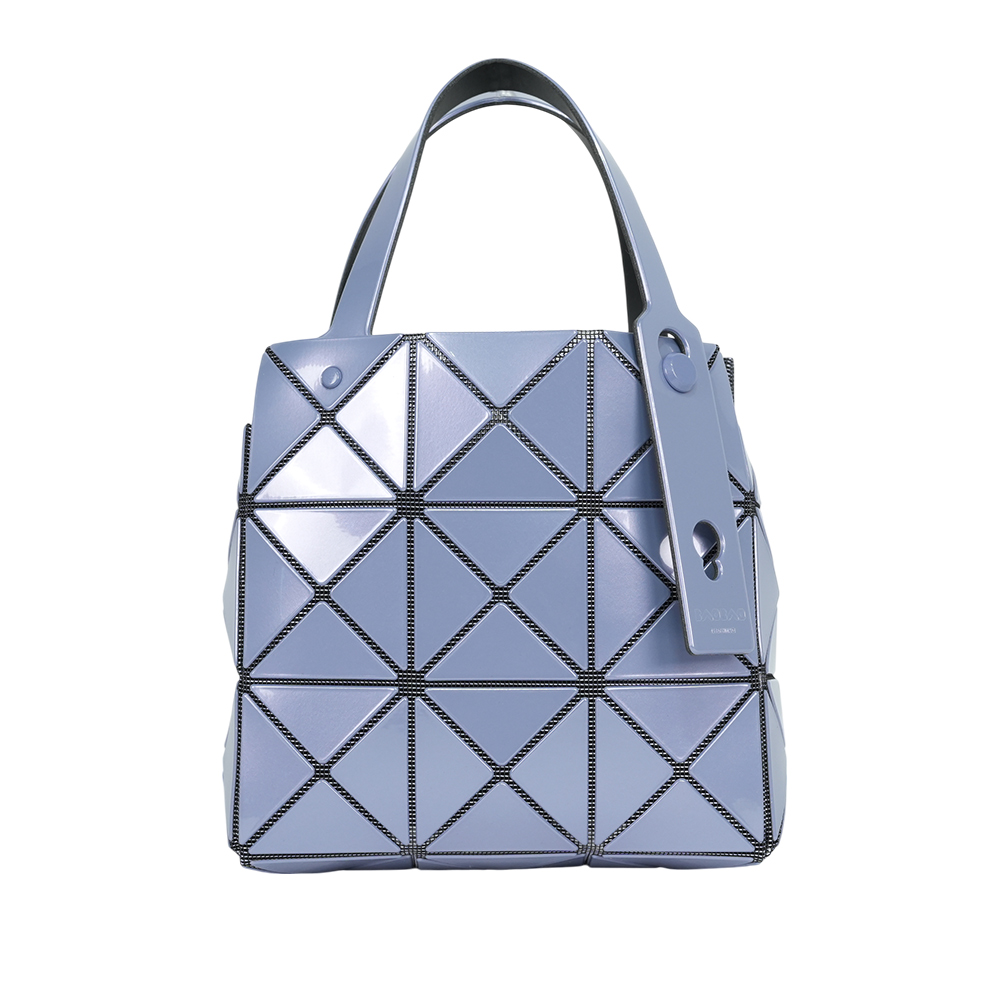 ISSEY MIYAKE BAO BAO CARAT 3X3 亮面手提小方盒/薰衣草紫, , large
