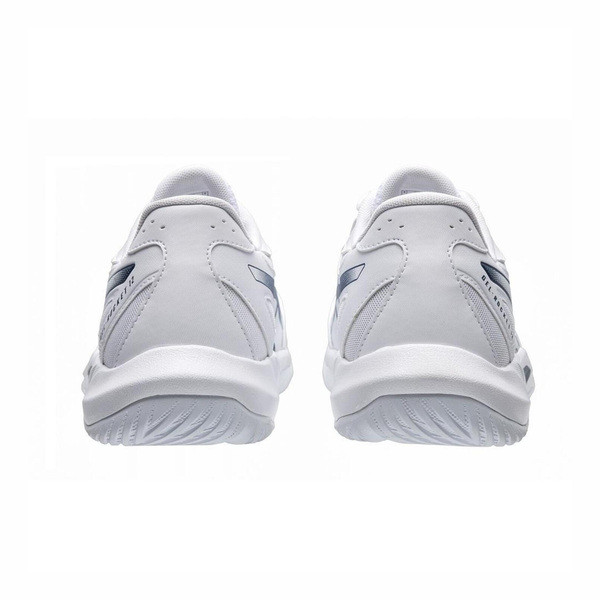 Asics Gel-rocket 12 2E 男女 排球鞋 羽球鞋 寬楦 穩定 包覆 白藍 [1073A087-100], , large