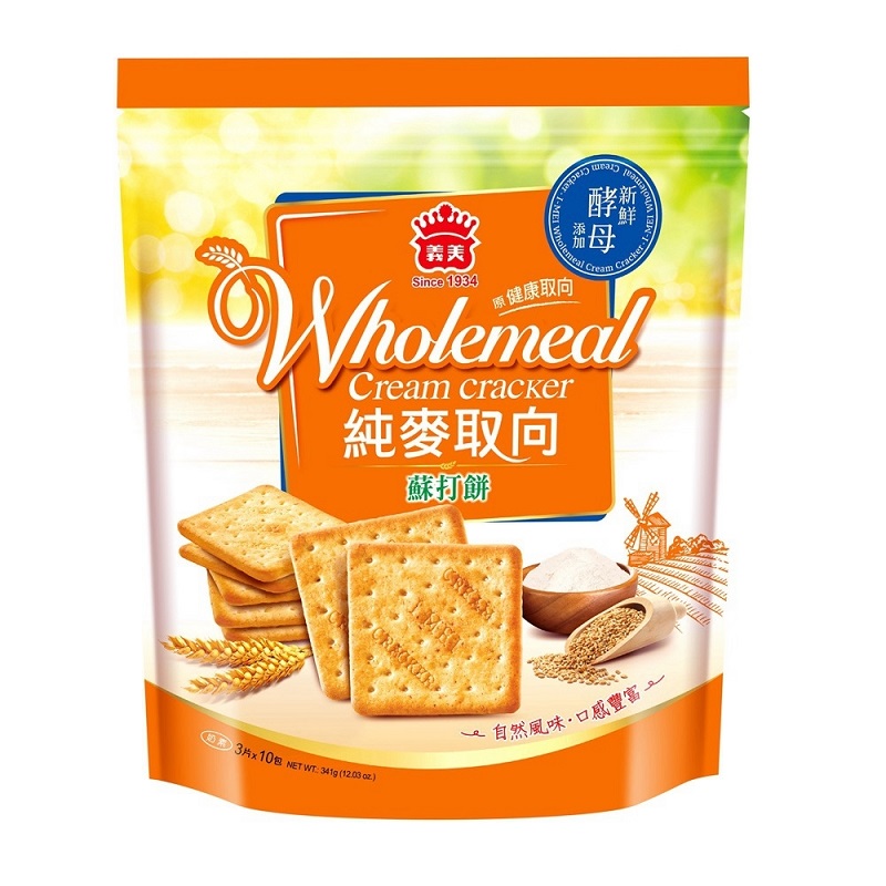 I-MEI Cream Cracker(Wholemeal), , large