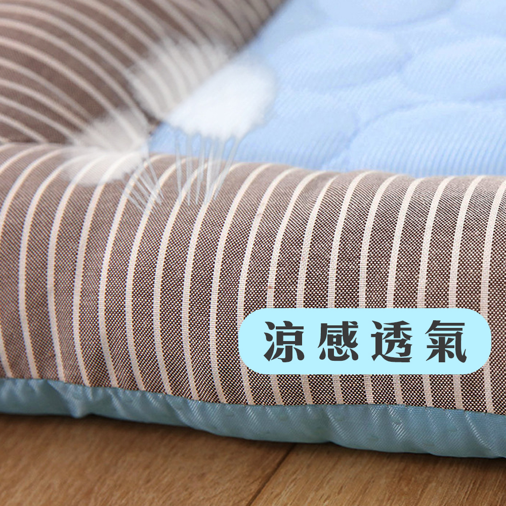 [Pet Cooling Mat] Keeps Cats and Dogs Cool and Comfortable, Ice Silk, Breathable, Anti-Stuffy, , large
