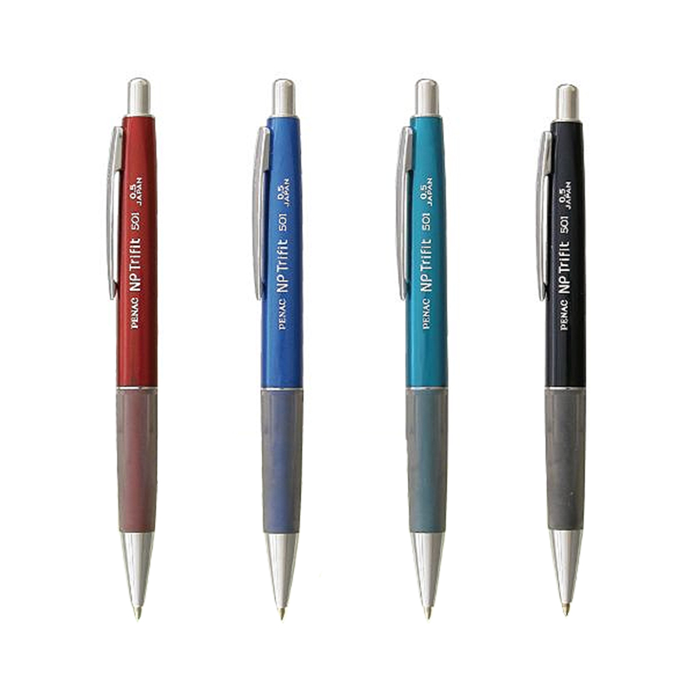 【O.B.】PENAC N.p Trifit501 自動鉛筆 0.5mm 筆桿顏色隨機 /支 SC1801