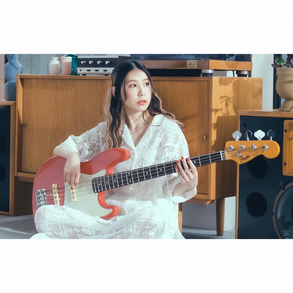 Fender MIJ Scandal Tomomi J Bass RW CLEAR FRD 簽名款 電貝斯【敦煌樂器】, , large