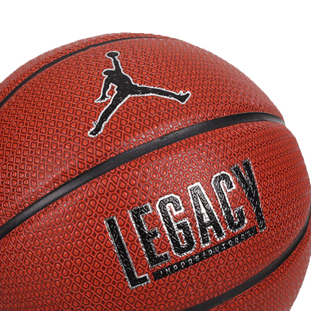 NIKE JORDAN LEGACY 2.0 8P 7號球 標準籃球 比賽 訓練 運動 耐磨 耐用 深溝 精準控球 琥珀, , large