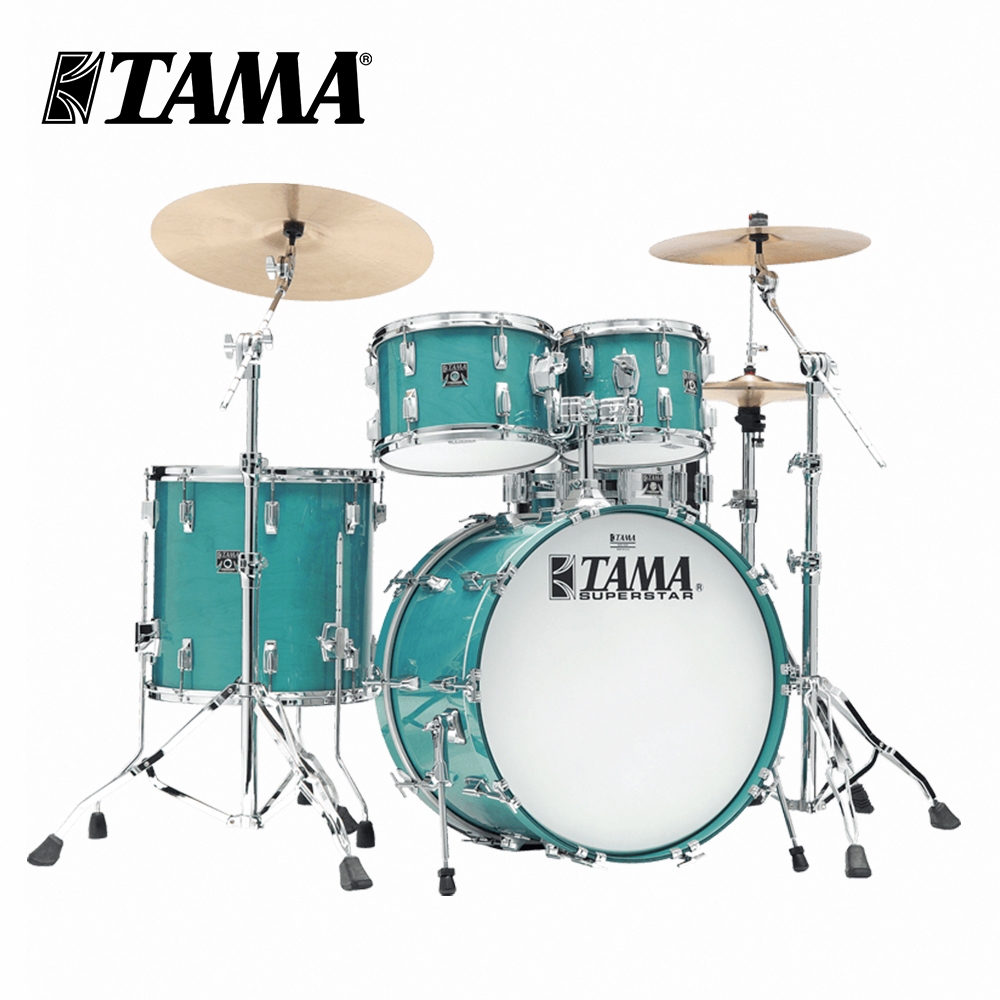 TAMA 50th SU42RS-AQM Superstar Reissue 50週年限量鼓組 藍色【敦煌樂器】, , large