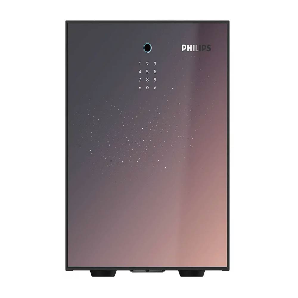 PHILIPS 飛利浦  智能 防火耐火 安全儲存 防火櫃 (指紋/密碼 /機械鑰匙) /台 SBX501-7C-銀河紫, , large