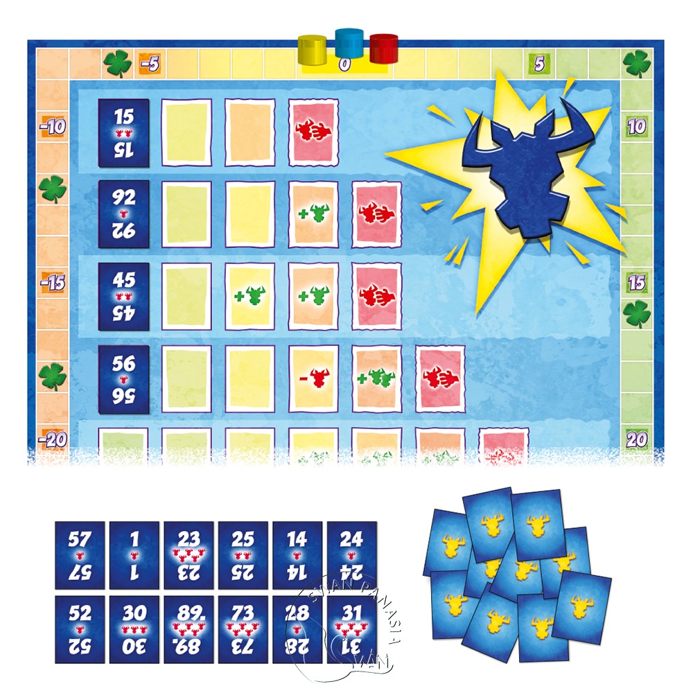 【新天鵝堡桌遊】誰是牛頭王豪華版, , large