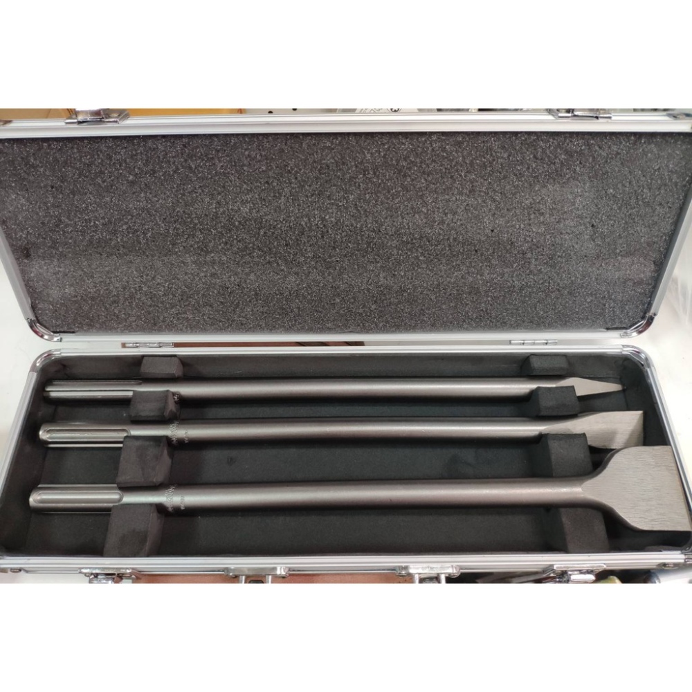 MAKITA牧田 D-42450 五溝 盒裝 3支組 尖鑿 扁鑿 除鏽鑿, , large