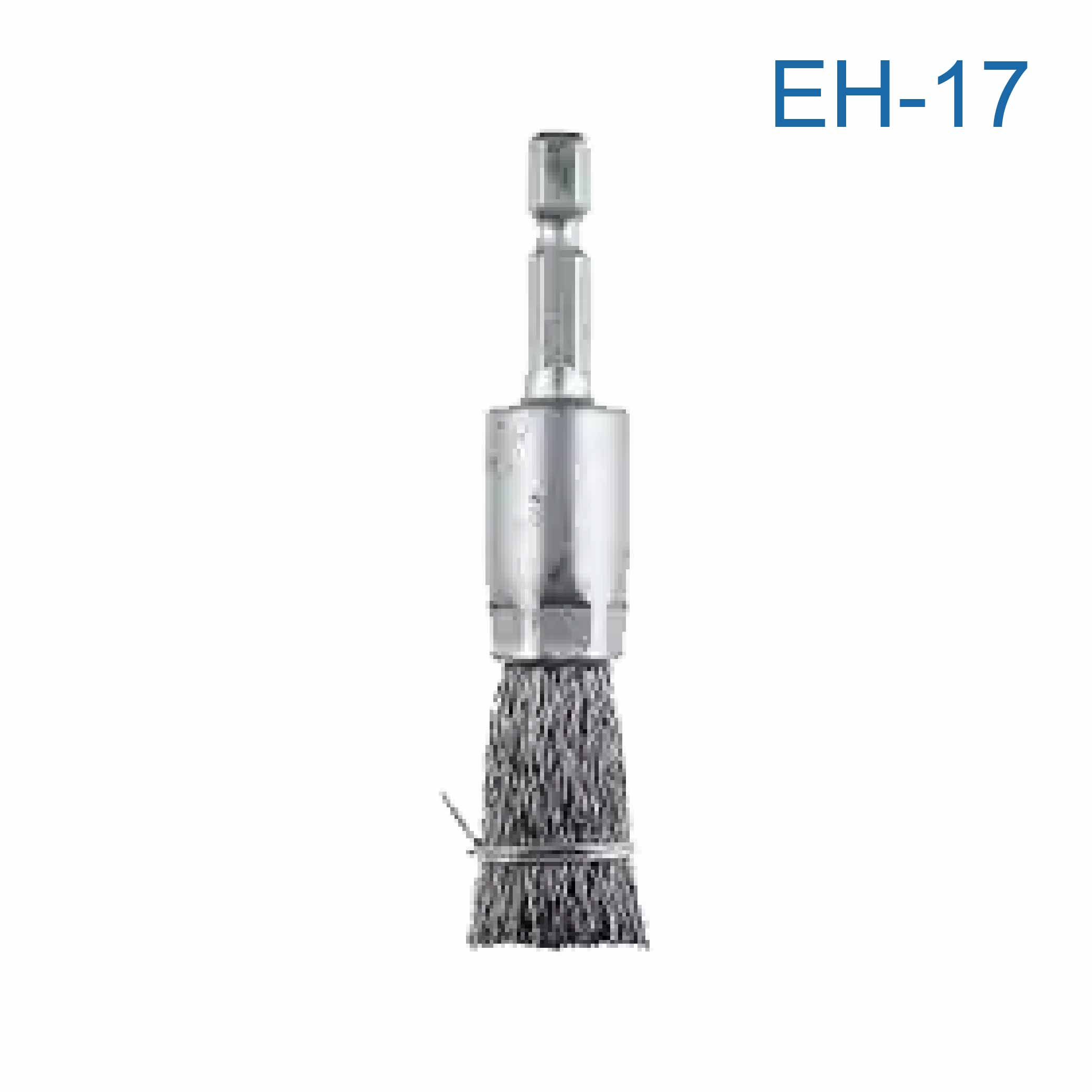鉅玉經典｜六角柄鋼絲刷 帶柄齊頭 EH-17, , large