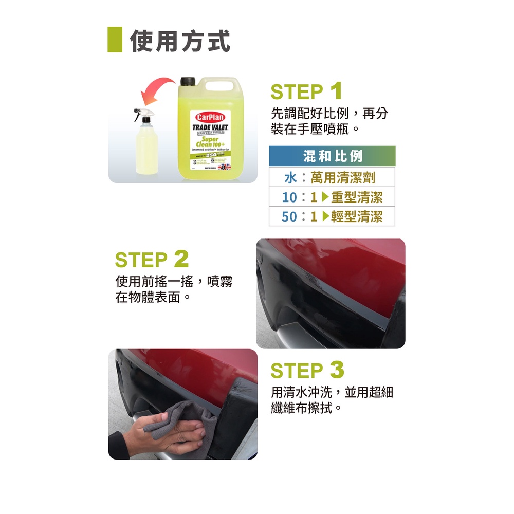 英國CarPlan TRADE VALET 萬用清潔劑 5L, , large