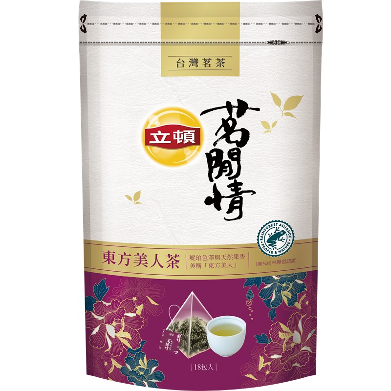 立頓茗閒情100％台灣茶-東方美人茶-50.4g(2.8gx18)