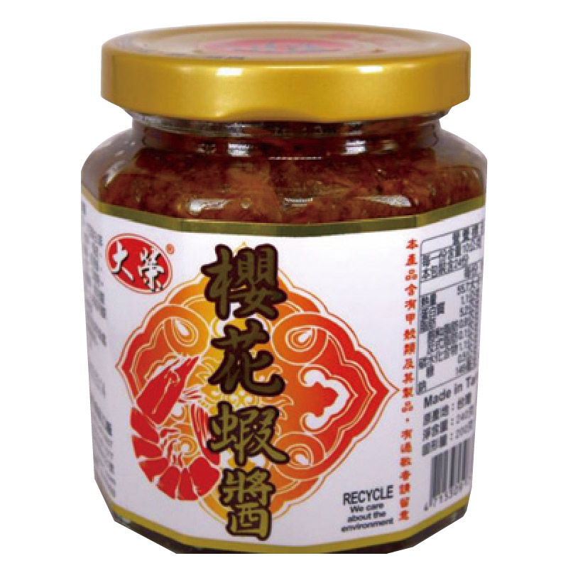 Da Rong Cherry shrimp sauce240g, , large