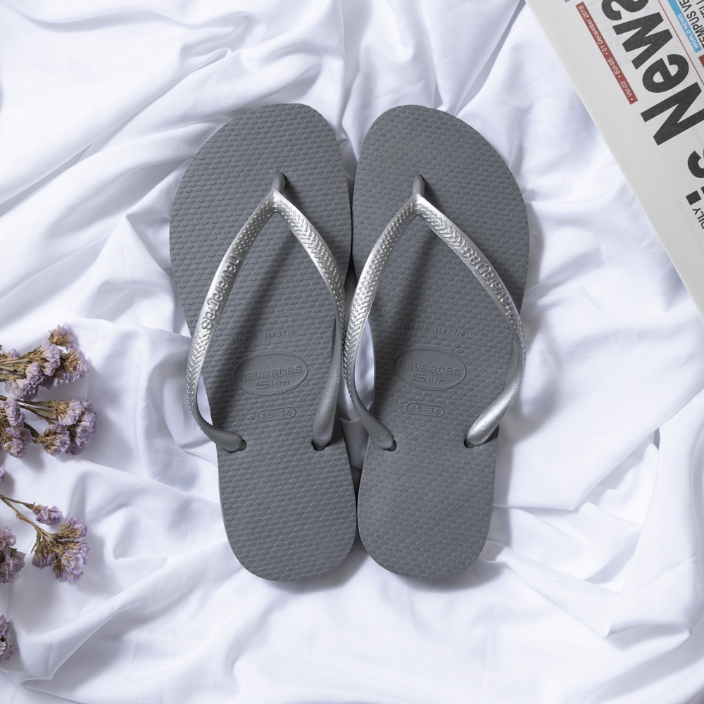 限時特價 [巴拉娜巴西人字拖專賣店]中壢實體店面 Havaianas哈瓦仕 夾腳拖/人字拖鞋 SLIM沙灘 海灘 海邊基本款 女款, , large